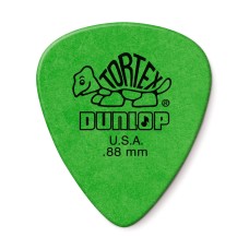 Dunlop TORTEX Standard .88mm Green Pack of 12 Picks